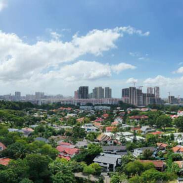 KI Residences – Drone View on the South